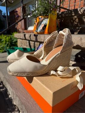CASTANER "Carina" Espadrille - Women's Size 8 (39) -- MADE IN SPAIN -- LIKE NEW